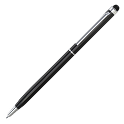 Авторучка металлическая KENO PRESTIGE со стилусом, черный (KEN08-0104)