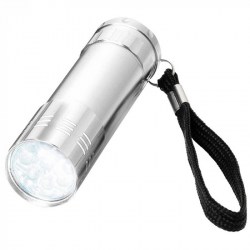 Фонарик LED, серебряный (10410500)
