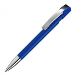 Ручка кулькова Sky M SI GUM с soft-touch, синій (1100125G7F)