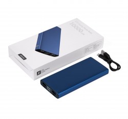 Зарядное устройство (Powerbank)USB Cooper 10000 mAh, пластик, белый (8020-01)