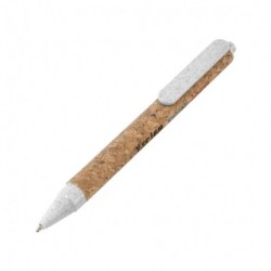 Ручка шариковая BAMBOO с бамбуковым корпусом, красный (11B01BC11)