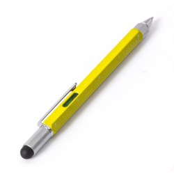 Ручка металлическая Multi-tool 5 в 1, желтый 11N07B3F2