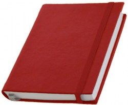 Записная книжка LEDIBERG Туксон А6, красный (13125757)