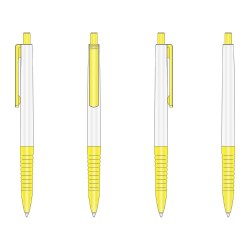 Ручка шариковая  Basic Ritter Pen, жёлтый 19414/0101-0200