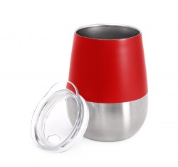Термокружка металлическая Aroma, 300 мл, красный (2511-04)