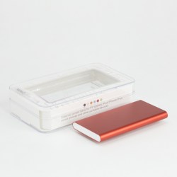 Повербанк HitClip, 3000 mAh, с клипсой, красный (3009-2)
