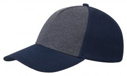 Кепка COFEE Jersey 4027, тёмно-синий - серый (4027-14)