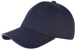 Кепка COFEE Cool Comfort 4220, тёмно-синий - белый кант (4220-14 CO)