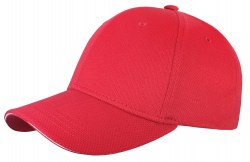 Кепка COFEE Cool Comfort 4220, красный - белый кант (4220-5 CO)