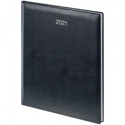 Еженедельник датированный BRUNNEN Бюро Soft, 21x26 (A4), чёрный (73-761 36 90)