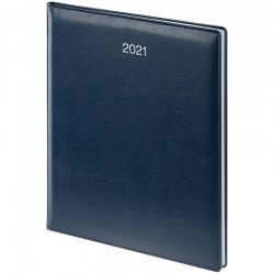 Еженедельник датированный BRUNNEN Бюро Soft, 21x26 (A4), синий (73-761 36 30)