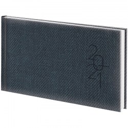 Еженедельник карманный датированный BRUNNEN Tweed, A6, серый (73-755 32 80)