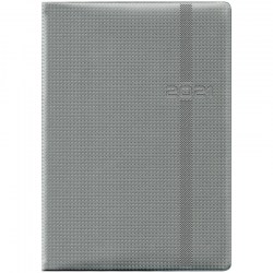 Ежедневник датированный BRUNNEN Стандарт Soft Carbon, серый (73-795 31 92)