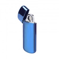 USB зажигалка, синий (500F-3)