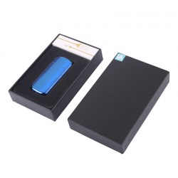 USB зажигалка, синий (500F-3)