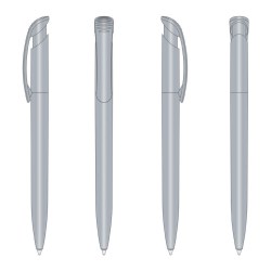 Ручка шариковая Clear Ritter Pen, серебряный 52000/5417