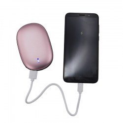 Повербанк HANDWARMER 8000 мА/ч, серебряный (8000W-7)