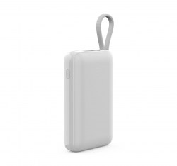Зарядное устройство (Powerbank)USB Cooper 10000 mAh, пластик, белый (8020-01)