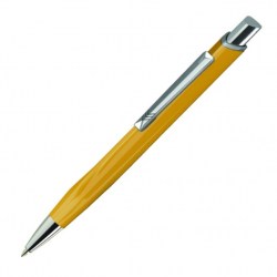 Ручка металлическая Kobi PRESTIGE, желтый KL04-0104