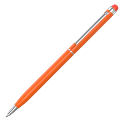 Авторучка металлическая KENO PRESTIGE со стилусом, оранжевый (KEN05-0104)