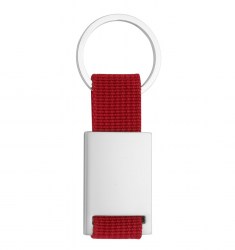 Брелок для ключей Ribbon, красный (9100-04)