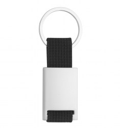 Брелок для ключей Ribbon, черный (9100-08)