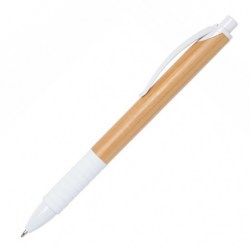 Ручка бамбуковая Bamboo Rubber, белый 91101540