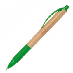 Ручка бамбукова 'Bamboo Rubber', зеленый 91101541