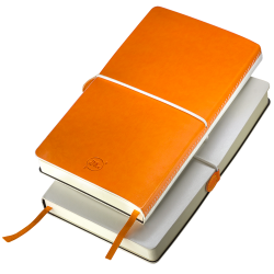 Записная книжка THINKME Franky А5, оранжевый-белый (TM21212/06)