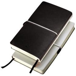 Записная книжка THINKME Franky А5, чёрный-белый (TM21212/35)
