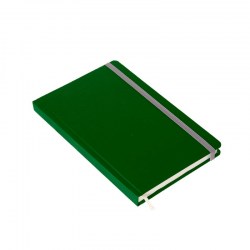 Блокнот А5 кожзам на резинке, черный (93494.03-HI)