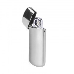 USB зажигалка, серебряный (500F-7)