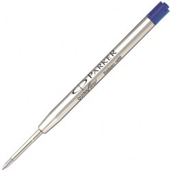 Синий стержень для шариковых ручек PARKER QuinkFlow (F) tube (Z 02QC)