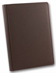 Ежедневник A5 BRISK Cambric, коричневый
