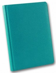 Ежедневник A5 BRISK Crocodile, голубой