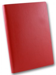 Ежедневник A5 BRISK Frankfurt (интегральная обложка), красный