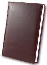 Ежедневник A5 BRISK Sarif, тёмно-бордовый