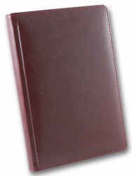 Ежедневник A4 BRISK Sarif, тёмно-бордовый