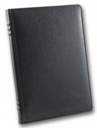 Ежедневник A5 BRISK Sarif (под французский переплёт), чёрный
