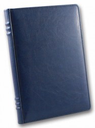 Ежедневник A5 BRISK Sarif (под французский переплёт), синий