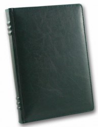 Ежедневник A5 BRISK Sarif (под французский переплёт), зелёный