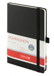 Записная книжка BRUNNEN Kompagnon А5, чёрный (в линию) (10-552 27 05)