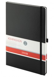 Записная книжка BRUNNEN Kompagnon А4, чёрный (в точку) (10-552 89 05)