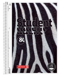 Коледж-блок BRUNNEN Premium, А4, Zebra (в клетку) (10 675 28 01)