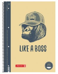 Коледж-блок BRUNNEN Premium, А4, Boss Beige (в линейку) (10 679 27 652)