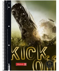 Коледж-блок BRUNNEN Premium, А4, Football (в линейку) (10-679 27 68)