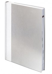 Ежедневник недатированный BRUNNEN Агенда Aluminium, A5, серебряный (73-796 80)
