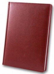 Ежедневник A5 BRISK Caprice, бордовый