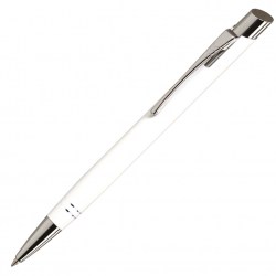 Ручка шариковая Prestige Dan, белый D07-0104   