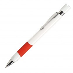 Ручка шариковая VIVA PENS Eve white,  красный EVE3-0104